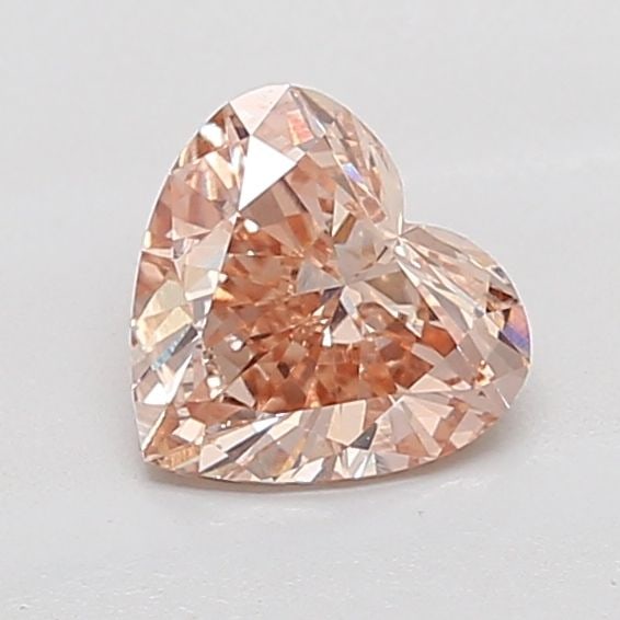 Loose Diamond - HEART 1.07ct Fancy Light Brown VS1: Loose Diamond - HEART 1.07ct Fancy Light Brown VS1 Source: This is a real non-mined Diamond that has been grown in a lab Shape: HEART Carats: 1.07 Color: Fancy Light Brown Certification: IGI Video: