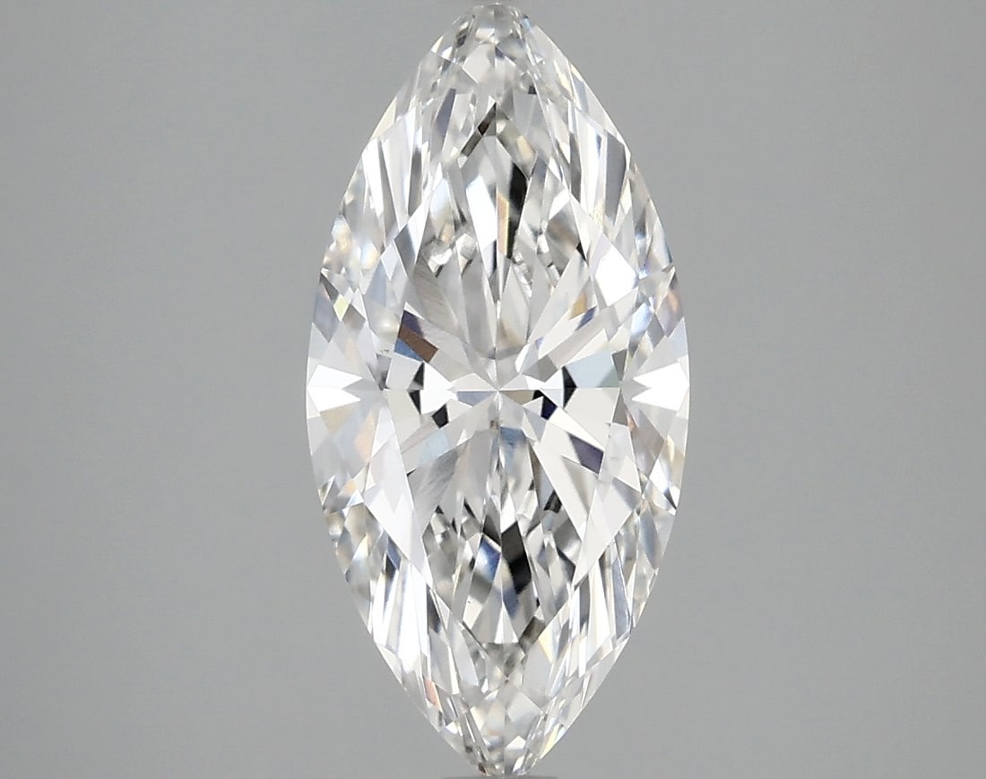 Loose Diamond - MARQUISE 2.07ct F VS1: Loose Diamond - MARQUISE 2.07ct F VS1 Source: This is a real non-mined Diamond that has been grown in a lab Shape: MARQUISE Carats: 2.07 Color: F Clarity: VS1 Certification: IGI Condition: Pre-Owned P