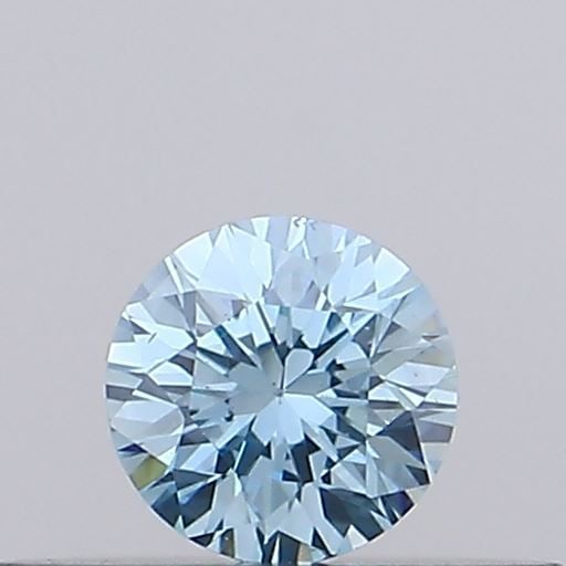 Loose Diamond - ROUND 0.14ct Fancy Vivid Blue VS2: Loose Diamond - ROUND 0.14ct Fancy Vivid Blue VS2 Source: This is a real non-mined Diamond that has been grown in a lab Shape: ROUND Carats: 0.14 Color: Fancy Vivid Blue Certification: IGI Video: