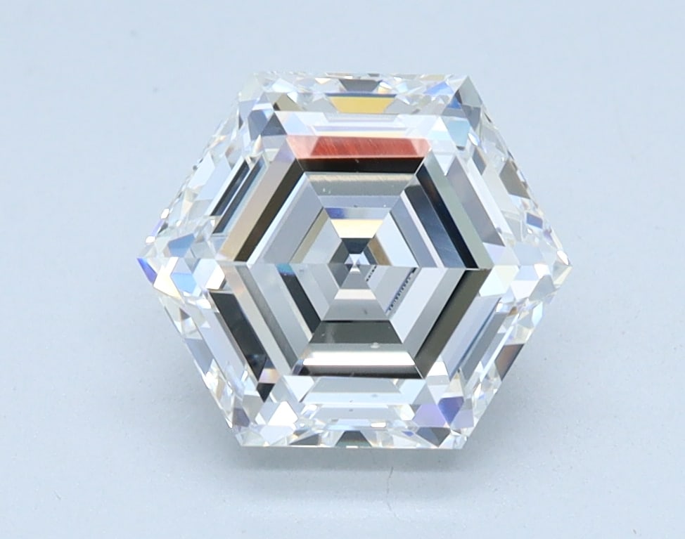 Loose Diamond - HEXAGONAL STEP CUT 1.5ct E VS1 (1 of 1)