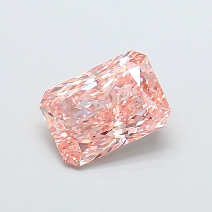 Loose Diamond - RADIANT 2.23ct Fancy Vivid Pink VS1: Loose Diamond - RADIANT 2.23ct Fancy Vivid Pink VS1 Source: This is a real non-mined Diamond that has been grown in a lab Shape: RADIANT Carats: 2.23 Color: Fancy Vivid Pink Certification: IGI Video: