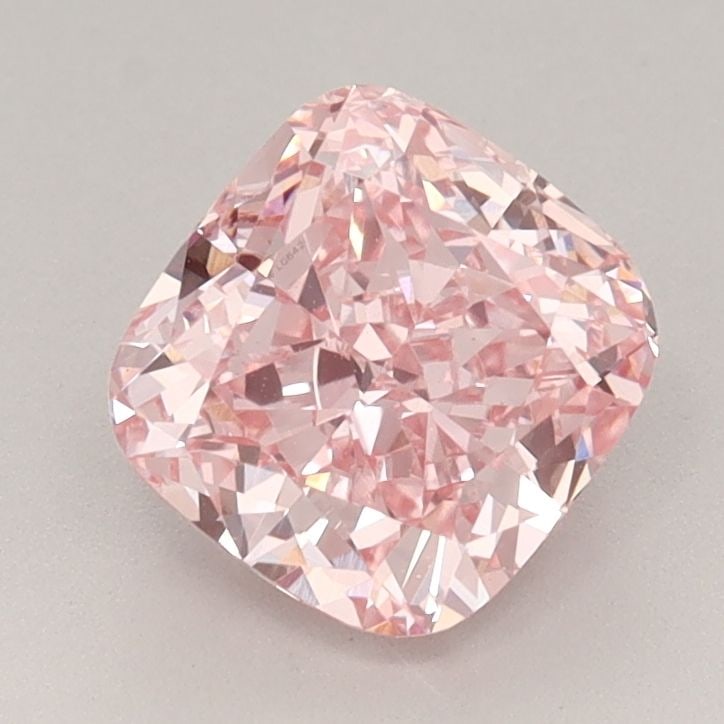 Loose Diamond - CUSHION BRILLIANT 1.76ct Fancy Vivid Pink VS1: Loose Diamond - CUSHION BRILLIANT 1.76ct Fancy Vivid Pink VS1 Source: This is a real non-mined Diamond that has been grown in a lab Shape: CUSHION BRILLIANT Carats: 1.76 Color: Fancy Vivid Pink Certif
