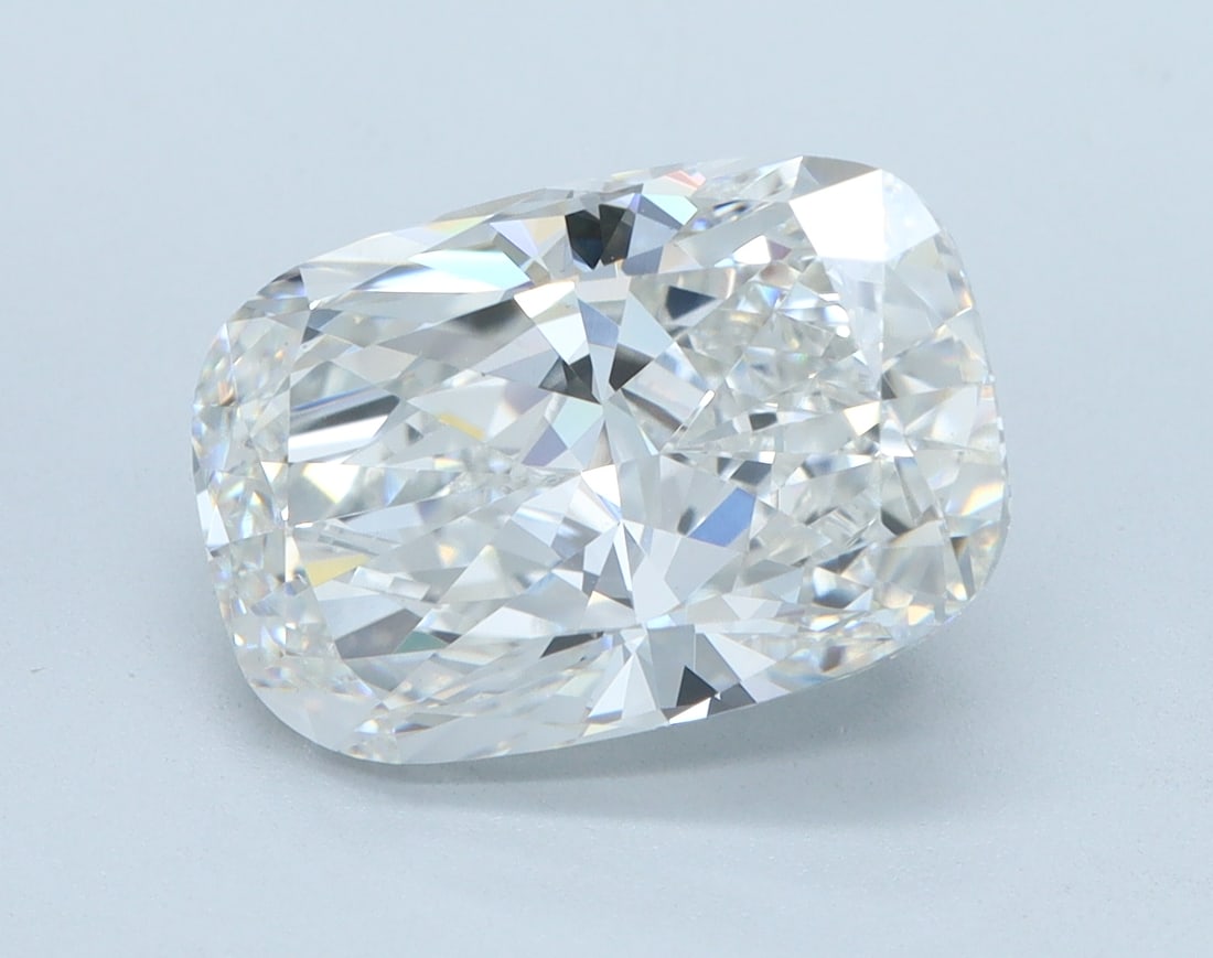 Loose Diamond - CUSHION 3.93ct F VS1: Loose Diamond - CUSHION 3.93ct F VS1 Source: This is a real non-mined Diamond that has been grown in a lab Shape: CUSHION Carats: 3.93 Color: F Clarity: VS1 Certification: IGI Condition: Pre-Owned PLE