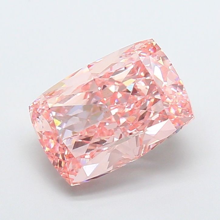 Loose Diamond - CUSHION MODIFIED 5.03ct Fancy Vivid Pink VS1: Loose Diamond - CUSHION MODIFIED 5.03ct Fancy Vivid Pink VS1 Source: This is a real non-mined Diamond that has been grown in a lab Shape: CUSHION MODIFIED Carats: 5.03 Color: Fancy Vivid Pink Certific
