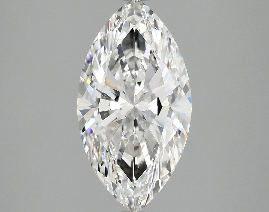 Loose Diamond - MARQUISE 2.54ct E VVS2: Loose Diamond - MARQUISE 2.54ct E VVS2 Source: This is a real non-mined Diamond that has been grown in a lab Shape: MARQUISE Carats: 2.54 Color: E Clarity: VVS2 Certification: IGI Condition: Pre-Owned