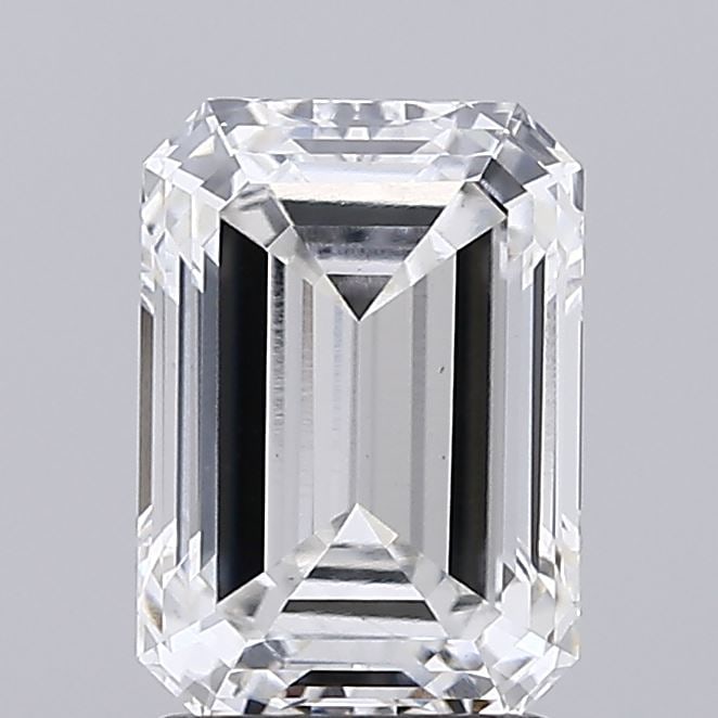 Loose Diamond - EMERALD 2.31ct F VS1: Loose Diamond - EMERALD 2.31ct F VS1 Source: This is a real non-mined Diamond that has been grown in a lab Shape: EMERALD Carats: 2.31 Color: F Clarity: VS1 Certification: IGI Condition: Pre-Owned PLE