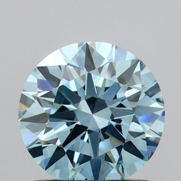 Ideal Loose Diamond - ROUND 1.02ct Fancy Vivid Blue VS1: Ideal Loose Diamond - ROUND 1.02ct Fancy Vivid Blue VS1 Source: This is a real non-mined Diamond that has been grown in a lab Shape: ROUND Carats: 1.02 Color: Fancy Vivid Blue Certification: IGI Video