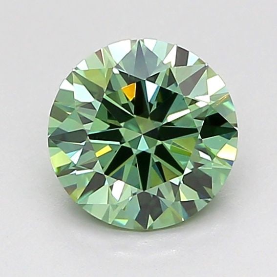 Ideal Loose Diamond - ROUND 1.05ct Fancy Vivid Green VVS2: Ideal Loose Diamond - ROUND 1.05ct Fancy Vivid Green VVS2 Source: This is a real non-mined Diamond that has been grown in a lab Shape: ROUND Carats: 1.05 Color: Fancy Vivid Green Certification: IGI Vi