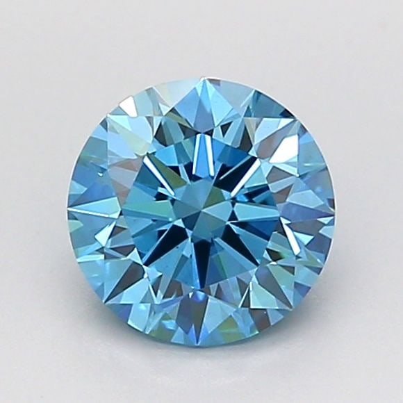 Ideal Loose Diamond - ROUND 1.0ct Fancy Vivid Blue VS1: Ideal Loose Diamond - ROUND 1.0ct Fancy Vivid Blue VS1 Source: This is a real non-mined Diamond that has been grown in a lab Shape: ROUND Carats: 1.0 Color: Fancy Vivid Blue Certification: IGI Video: