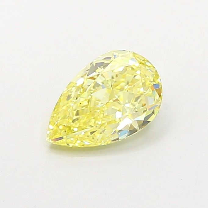 Loose Diamond - PEAR 1.06ct Fancy Intense Yellow VS1: Loose Diamond - PEAR 1.06ct Fancy Intense Yellow VS1 Source: This is a real non-mined Diamond that has been grown in a lab Shape: PEAR Carats: 1.06 Color: Fancy Intense Yellow Certification: IGI Video