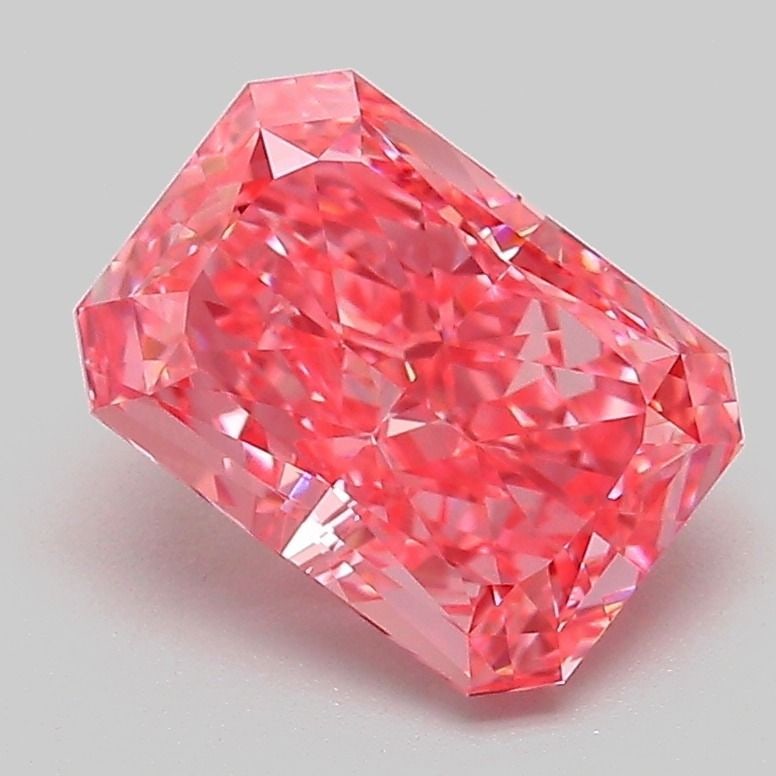 Loose Diamond - RADIANT 2.08ct Fancy Vivid Pink VVS2 (1 of 1)