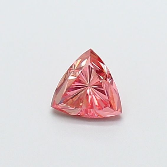 Loose Diamond - TRIANGULAR 0.37ct Fancy Vivid Pink VS1: Loose Diamond - TRIANGULAR 0.37ct Fancy Vivid Pink VS1 Source: This is a real non-mined Diamond that has been grown in a lab Shape: TRIANGULAR Carats: 0.37 Color: Fancy Vivid Pink Certification: NONE 