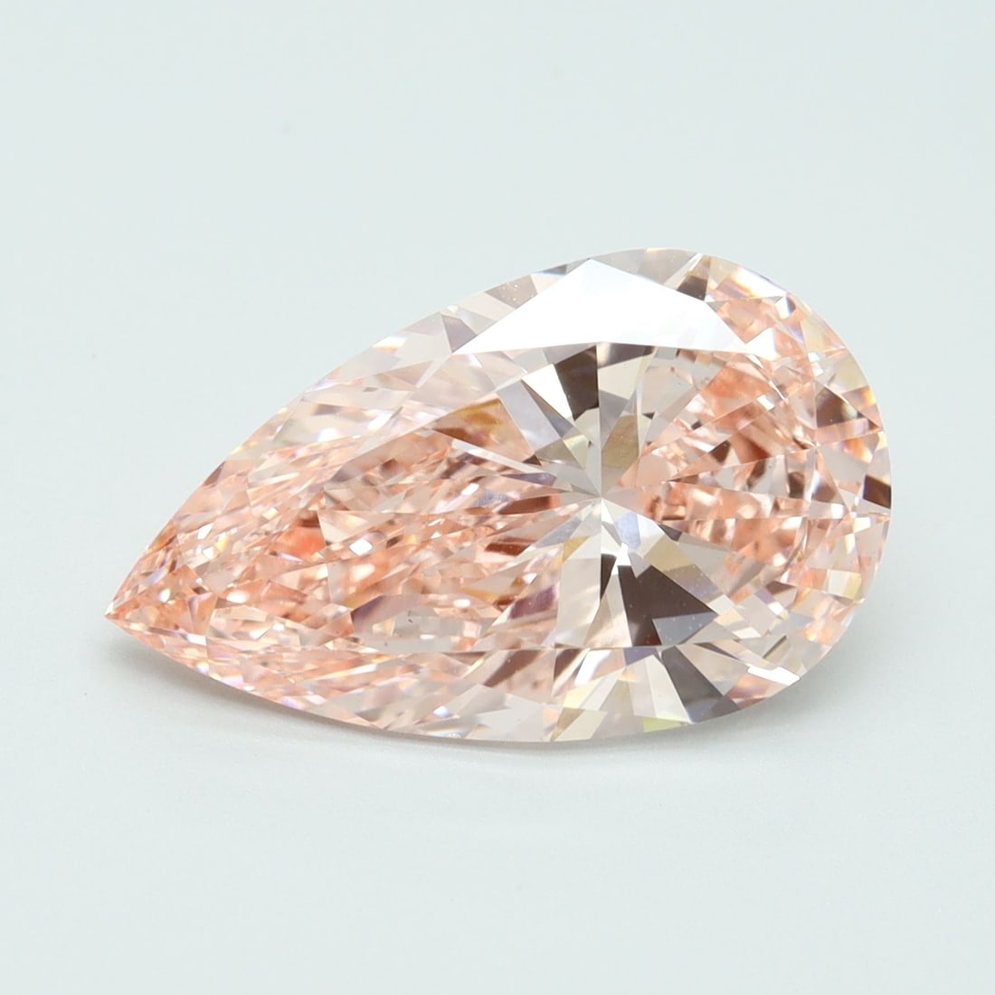 Loose Diamond - PEAR 5.5ct Fancy Intense Pink VS1: Loose Diamond - PEAR 5.5ct Fancy Intense Pink VS1 Source: This is a real non-mined Diamond that has been grown in a lab Shape: PEAR Carats: 5.5 Color: Fancy Intense Pink Certification: IGI Video: