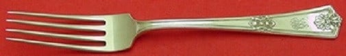 Louis XIV Sterling Silver Dinner Fork by Dominick & Haff Monogrammed 7 3/4": Louis XIV Sterling Silver Dinner Fork by Dominick & Haff Monogrammed 7 3/4" This exquisite dinner fork is crafted from sterling silver and features the elegant Louis XIV pattern by Dominick & Haff. Me