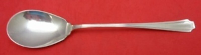 Durgin-Gorham Fairfax Sterling Silver Lettuce Spoon 8 3/4" Serving (1 of 2)