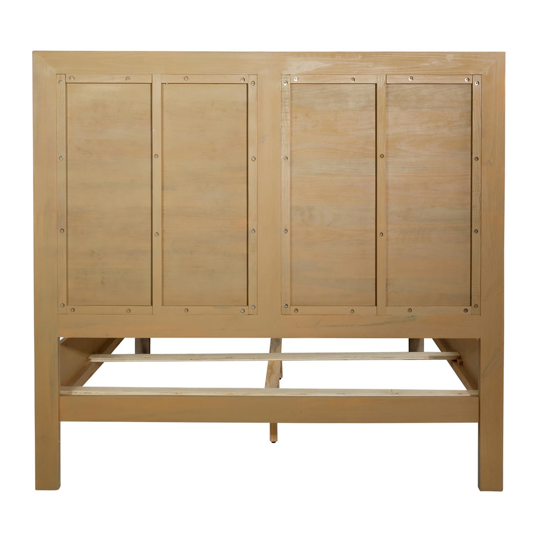 Eco-Friendly Roux Bed in Light Gray Reclaimed Pine (1 of 7)