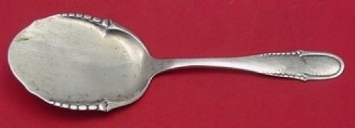 Danish Sterling Silver Tomato Server 7 Inch by Unknown: Danish Sterling Silver Tomato Server 7 Inch by Unknown This exquisite Danish Sterling silver tomato server measures 7 inches and showcases a classic design. Crafted from high-quality sterling silver, 