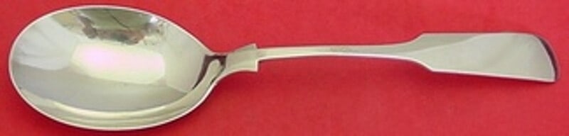 Gorham Old English Tipt Sterling Silver Berry Spoon 9.5" Antique (1 of 2)