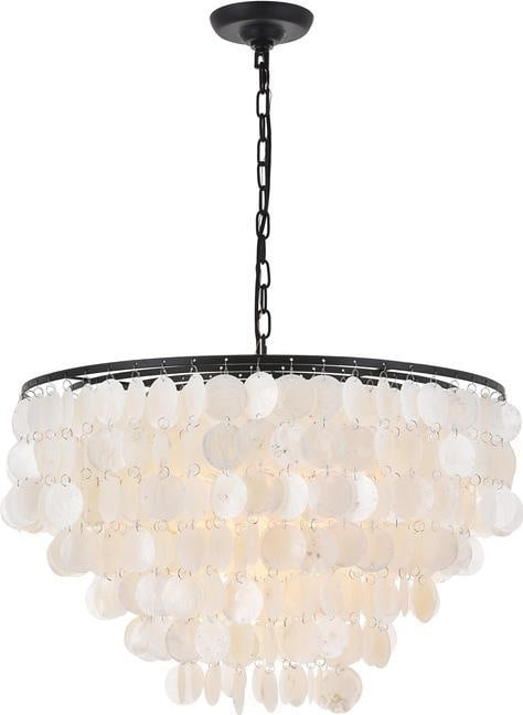 Elegant Lighting Selene Adjustable Black Pendant Light Mid-Century Modern (1 of 1)