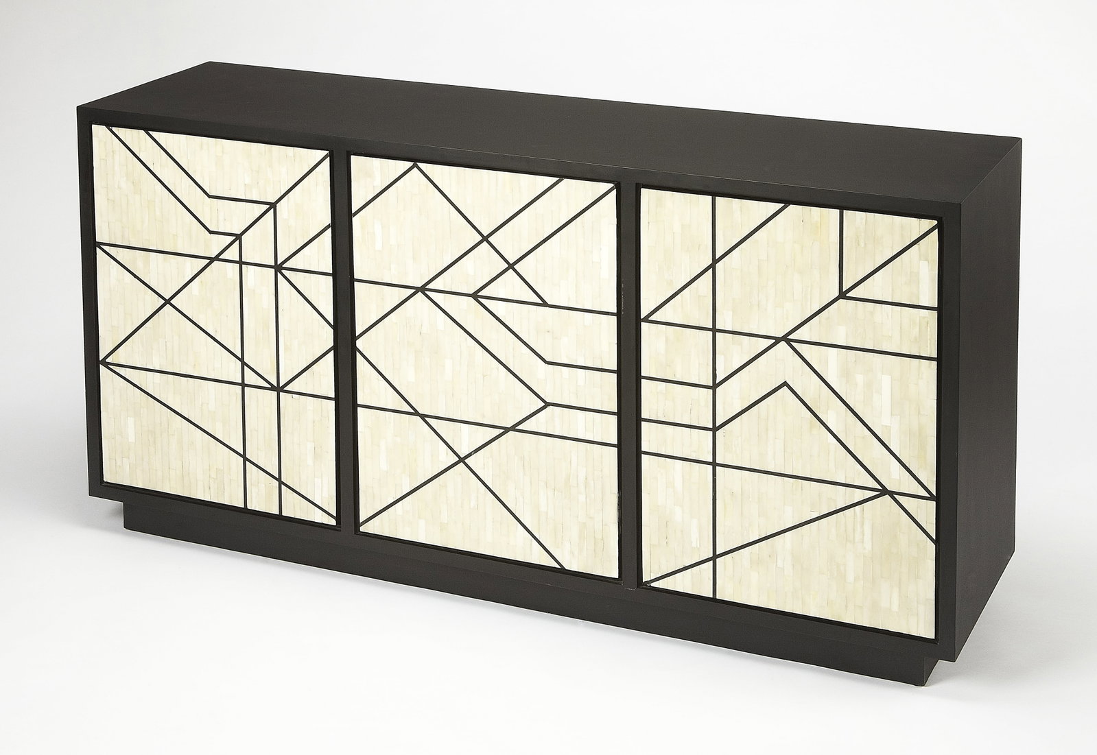 Butler Greta Modern Black Bone Inlay Sideboard 59 Inches (1 of 6)