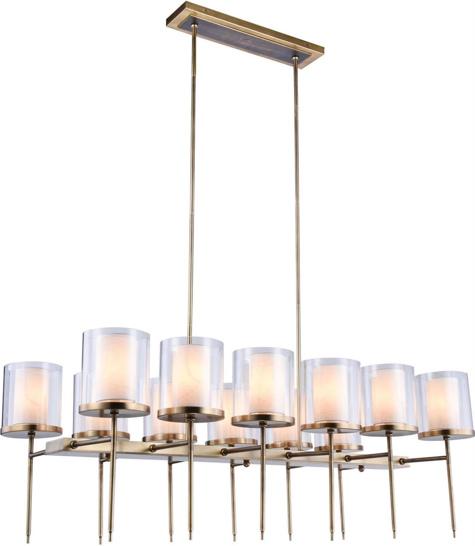 Elegant Lighting Bradford French Country Pendant Light UL Listed 58H (1 of 1)