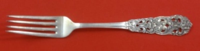 Th. Marthinsen Valdres .830 Silver Regular Fork 6.75 Inches (1 of 2)