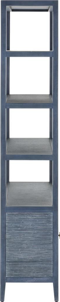 Currey Santos Navy Storage Etagere 82H 48W 16D (1 of 8)