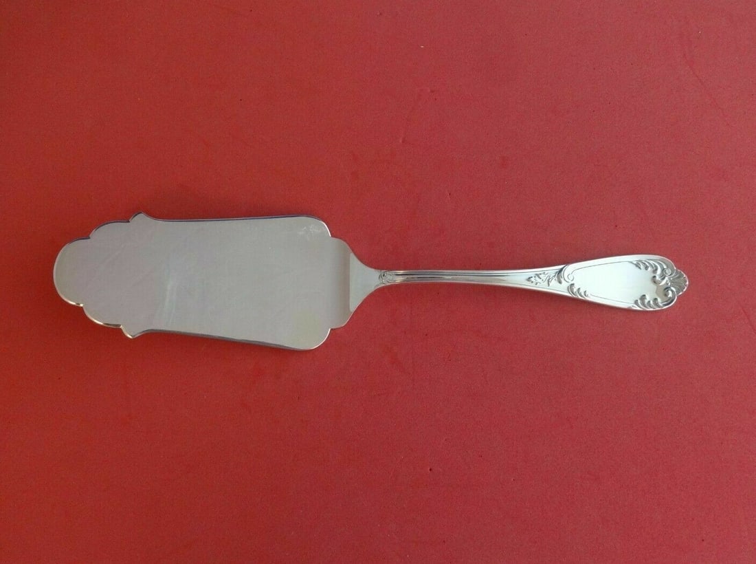 Zaramella Argenti Floreale Sterling Silver Cake Server 10 3/4" (1 of 2)