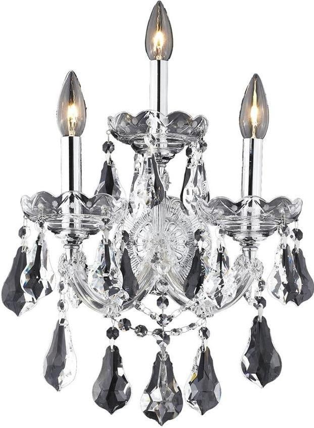 Elegant Maria Theresa Rococo Wall Sconce with Crystal Accents (1 of 1)