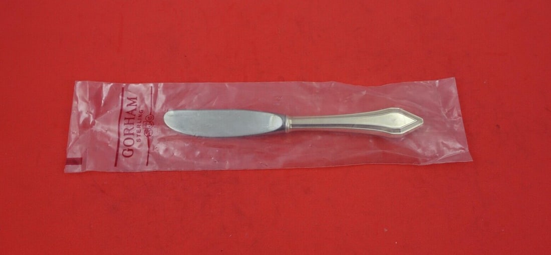 Gorham Clermont Sterling Silver Butter Spreader Hollow Handle 6 1/8 Rare (1 of 2)