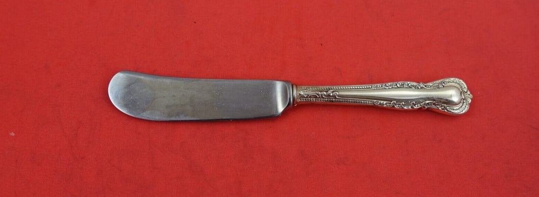 Durgin Cromwell Sterling Silver Butter Spreader Hollow Handle 5 3/4 Rare Knife: Durgin Cromwell Sterling Silver Butter Spreader Hollow Handle 5 3/4 Rare Knife Enhance your dining experience with this exquisite Cromwell butter spreader by Durgin. Crafted from high-quality sterling