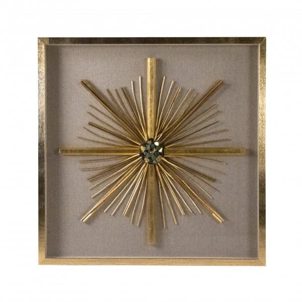 Zentique Crystal Accent Wall Decor 35.5x35.5 Inches (1 of 3)