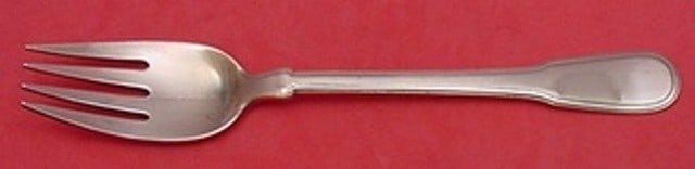 Tiffany & Co. Hamilton Gramercy Copper Fish Fork Rare 6 7/8": Tiffany & Co. Hamilton Gramercy Copper Fish Fork Rare 6 7/8" This rare fish fork is part of the Hamilton, also known as Gramercy, pattern by Tiffany & Co. Crafted from copper, this 6 7/8" fork showcas