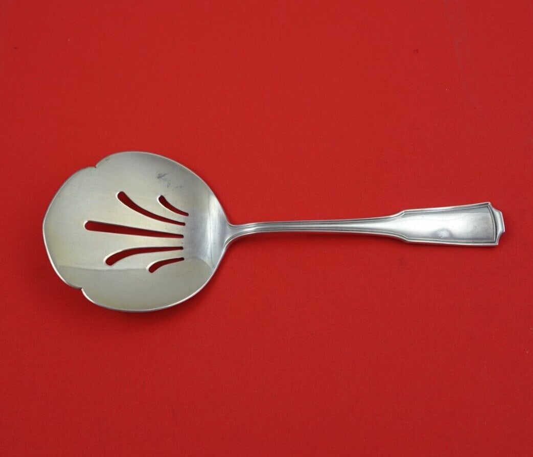 Frank Smith American Chippendale Sterling Silver Tomato Server 7.5 Inch (1 of 3)