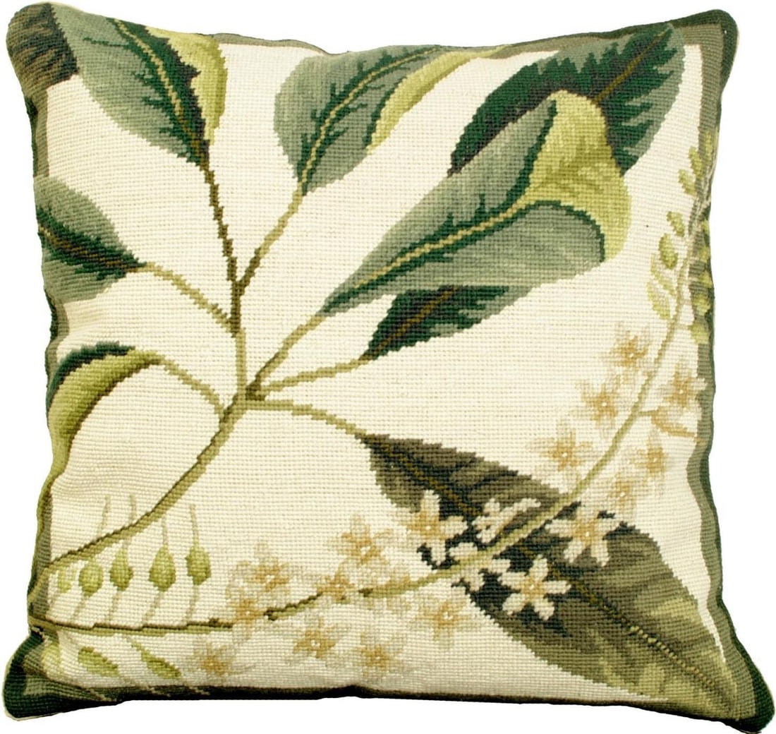 Floral Study Pillow 18x18 Beige Botanical Design: Floral Study Pillow 18x18 Beige Botanical Design Enhance your living space with this beautifully crafted floral study pillow, designed in a charming vintage style. This pillow features a captivating b