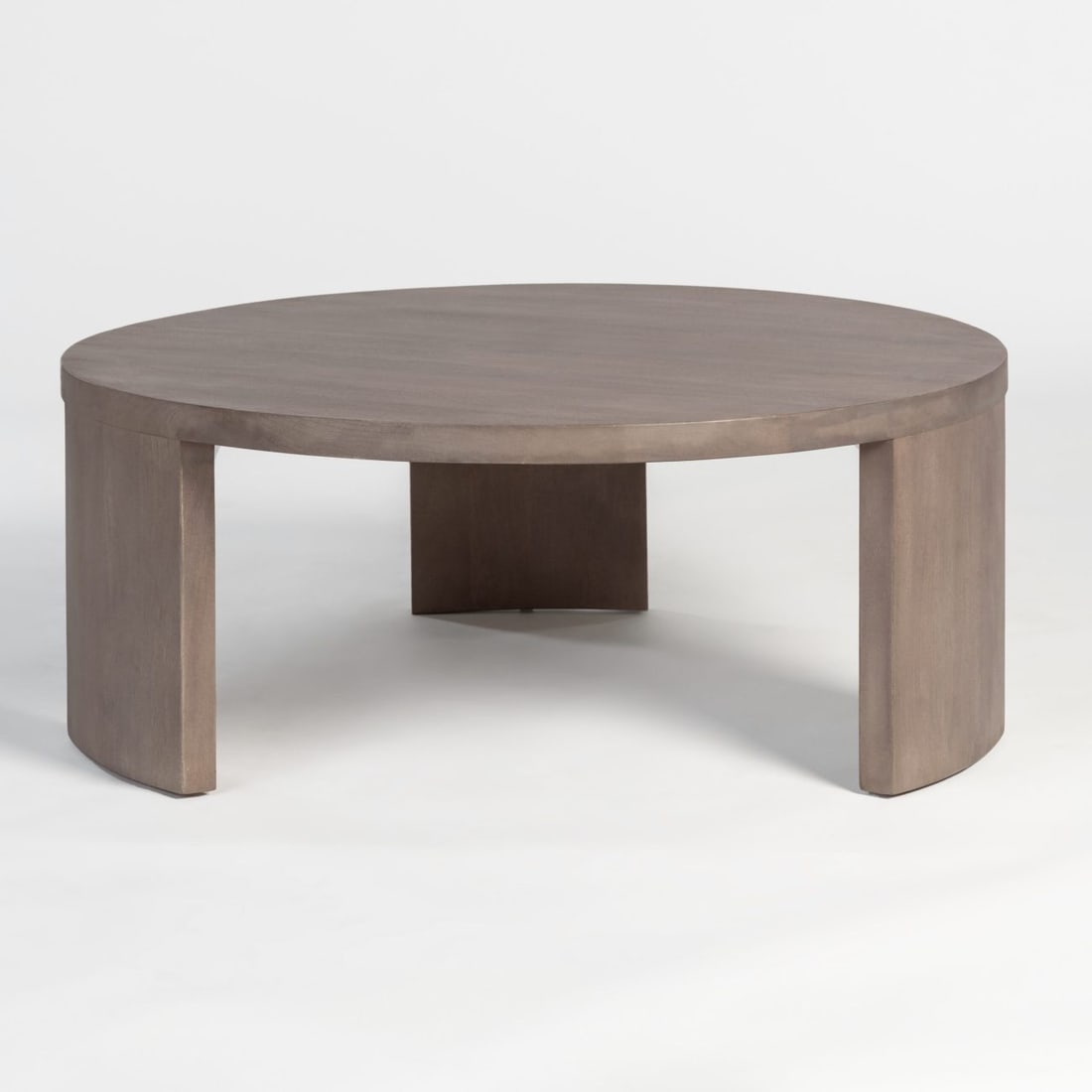 Alder Tweed Connor Mango Wood Square Coffee Table Mist Ash Finish (1 of 3)
