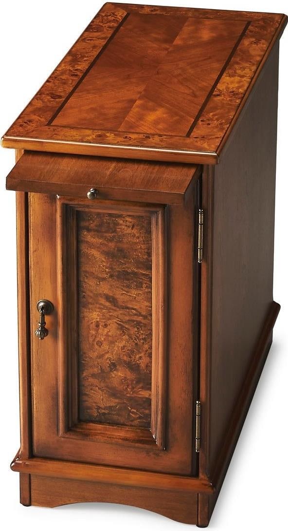 Butler Harling Cabinet English Traditional Olive Ash Brown Finish (1 of 2)