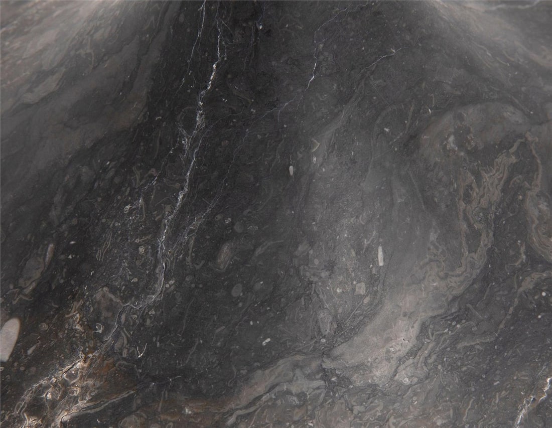 Noir Simone Black Marble Decor Piece Neo-Classical Revival 13H x 10W x 10D (1 of 11)