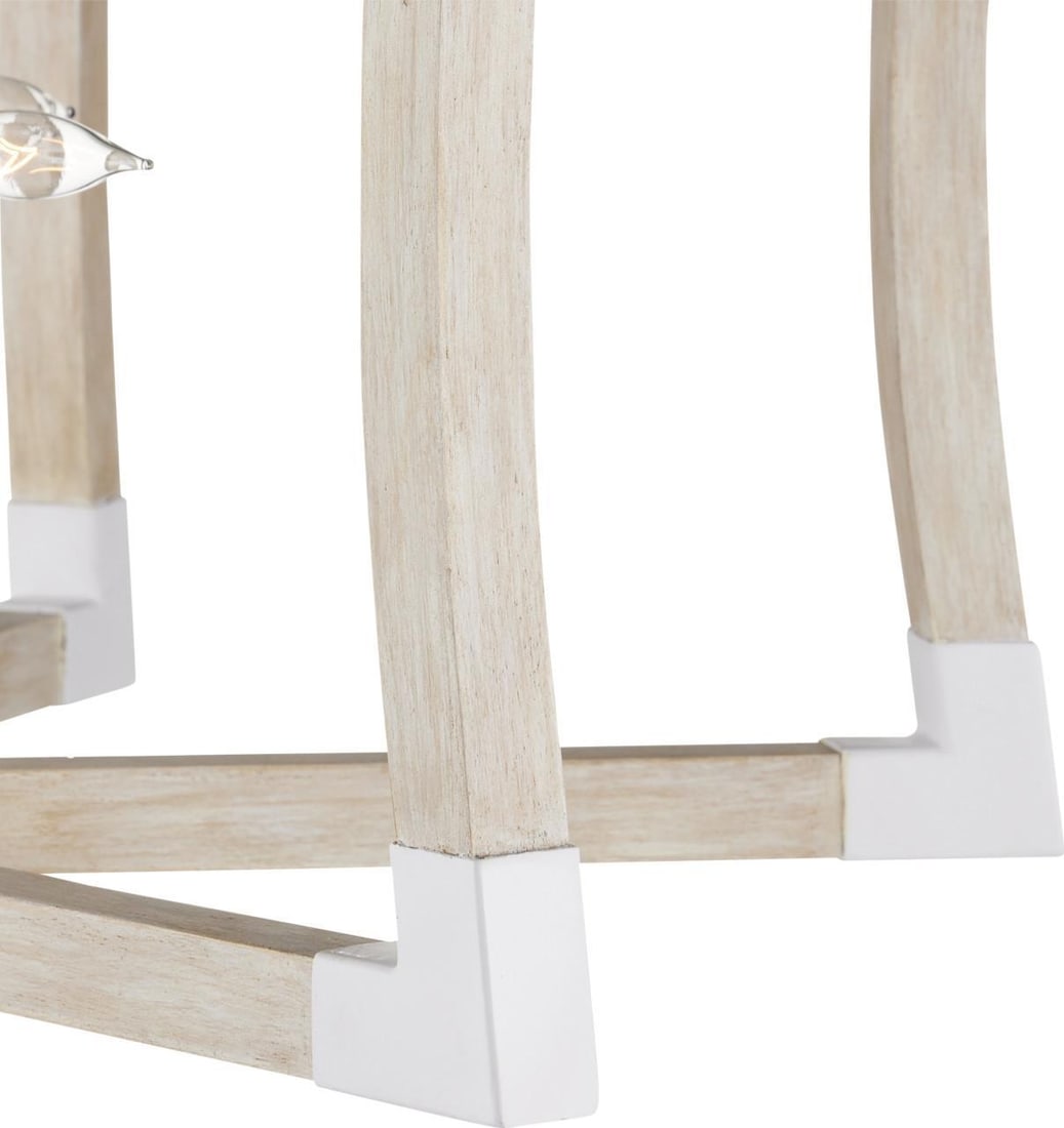 Currey Bastian Adjustable Lantern Charm 18.75H Dimmable Wood Wrought Iron (1 of 5)