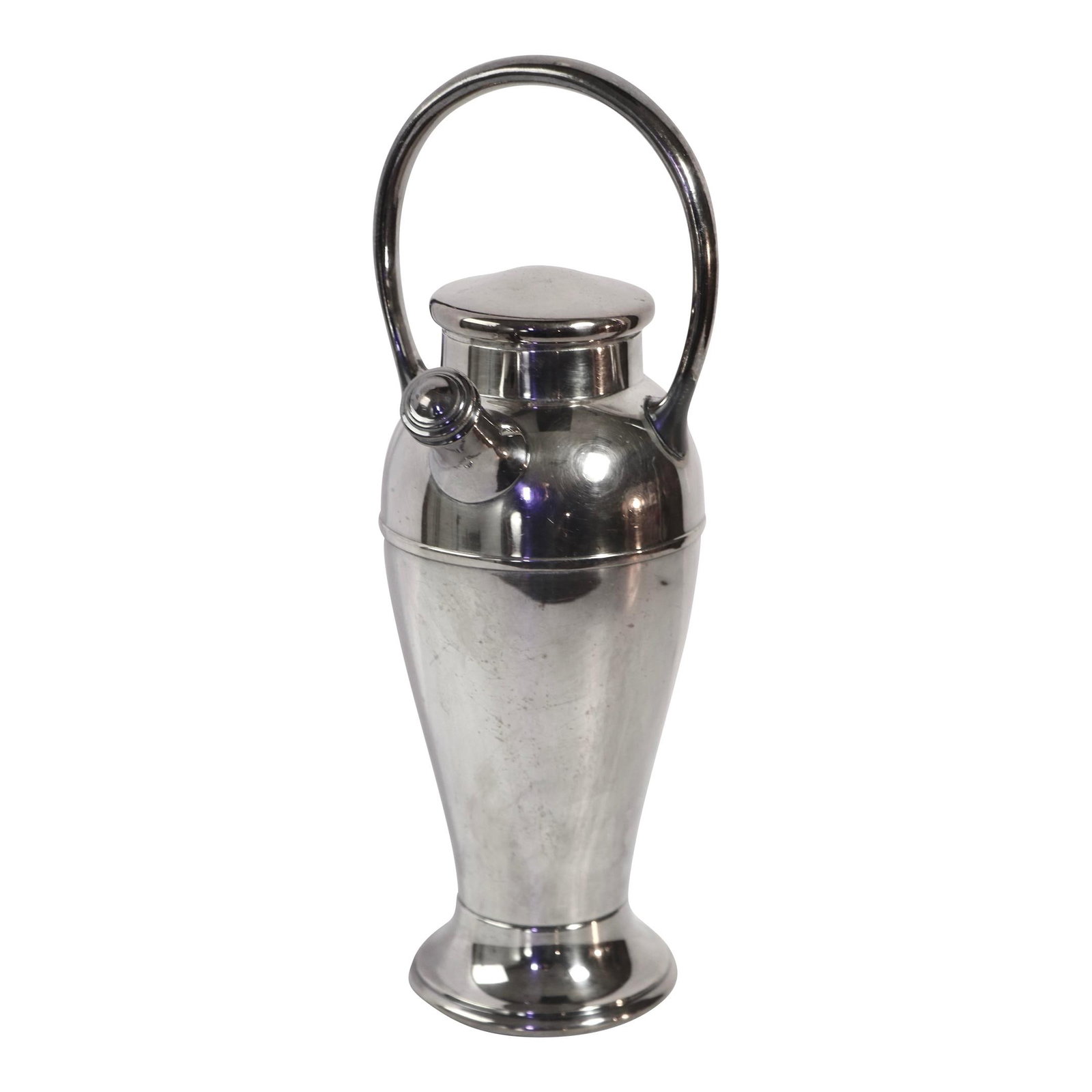 Art Deco Rodgers Silver Plate Milk Churn Cocktail Shaker (1 of 8)