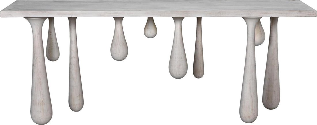Elegant Noir French Country Mahogany Veneer Sideboard White Wash Finish: Elegant Noir French Country Mahogany Veneer Sideboard White Wash Finish Elevate your dining space with this Classic French Country Mahogany Veneer Sideboard, designed in a charming antique or vintage 