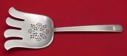 Tiffany & Co Century Sterling Silver 9.5 Inch Asparagus Fork: Tiffany & Co Century Sterling Silver 9.5 Inch Asparagus Fork This elegant asparagus fork from Tiffany & Co. is a stunning piece from the renowned Century pattern, crafted from high-quality sterling si
