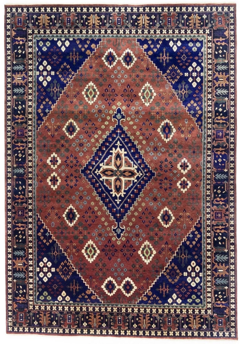 Handmade Extra Large Tribal Geometric Wool Rug 10' x 14' (1 of 17)