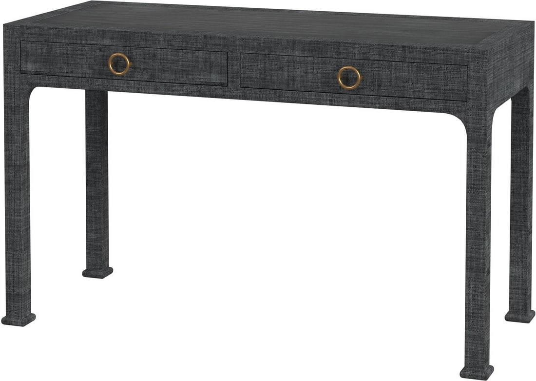 Butler Chatham Charcoal Desk Elegant Formal Style 30H 47W 20D (1 of 6)