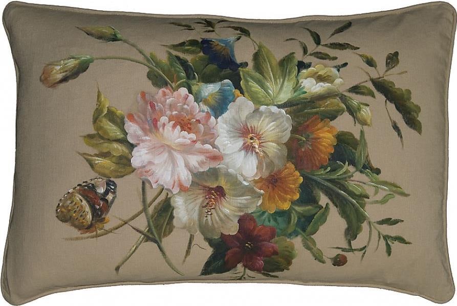 Provence Home Hand-Painted Butterfly Throw Pillow 16x24: Provence Home Hand-Painted Butterfly Throw Pillow 16x24 Enhance your home decor with this exquisite hand-painted butterfly throw pillow that embodies elegance and charm. Featuring a stunning butterfly