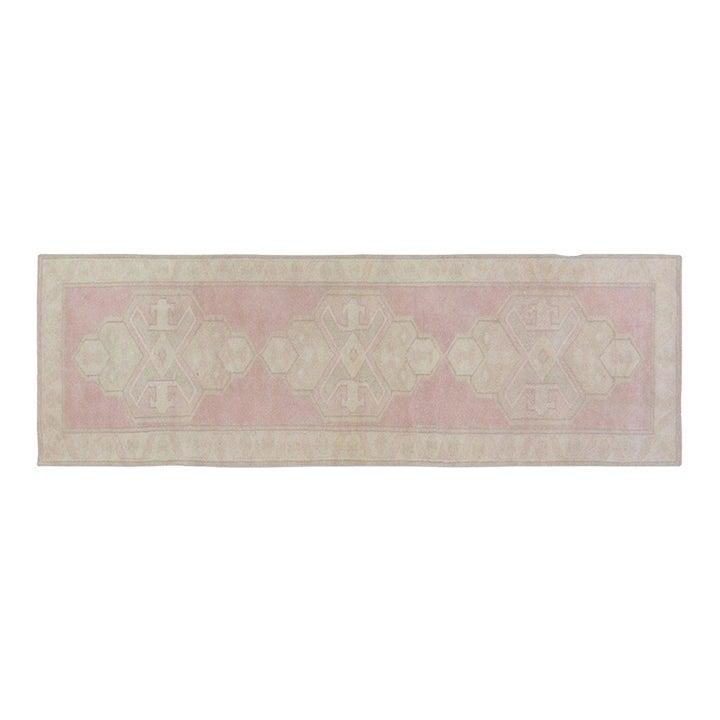 Hand-Knotted Wool Anatolian Runner Rug 2'3" x 7'3" Vintage Turkish: Hand-Knotted Wool Anatolian Runner Rug 2'3" x 7'3" Vintage Turkish This vintage Turkish Anatolian rug is hand-knotted from wool using traditional rug-making techniques. It features a blend of timeless