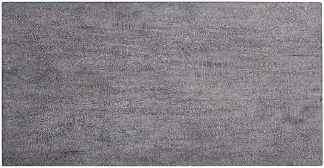 Lafitte Scandinavian Style Weathered Gray Solid Wood Side Table - 2