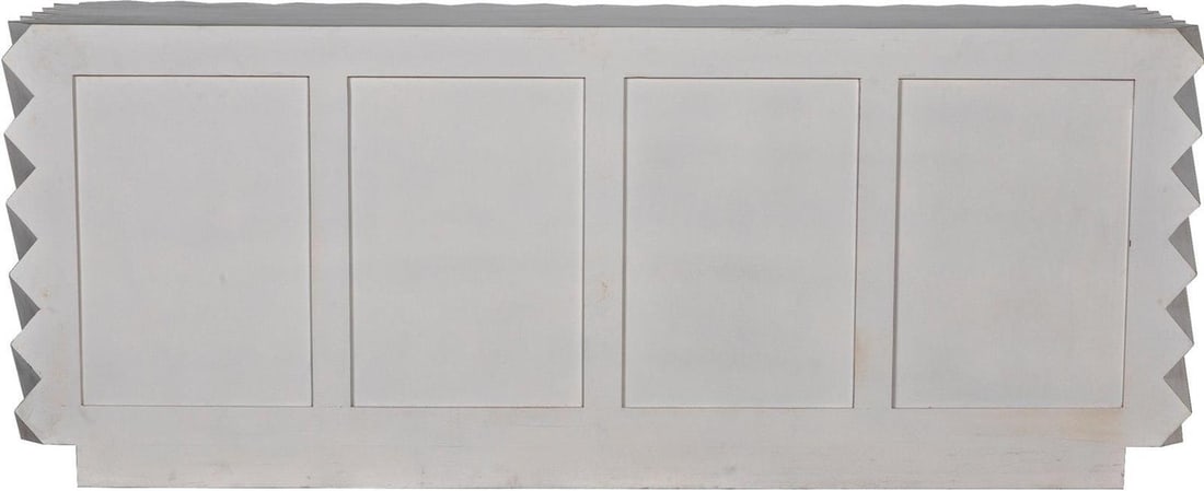 Noir Hikaru Mahogany Dresser White Wash English Traditional Style (1 of 14)