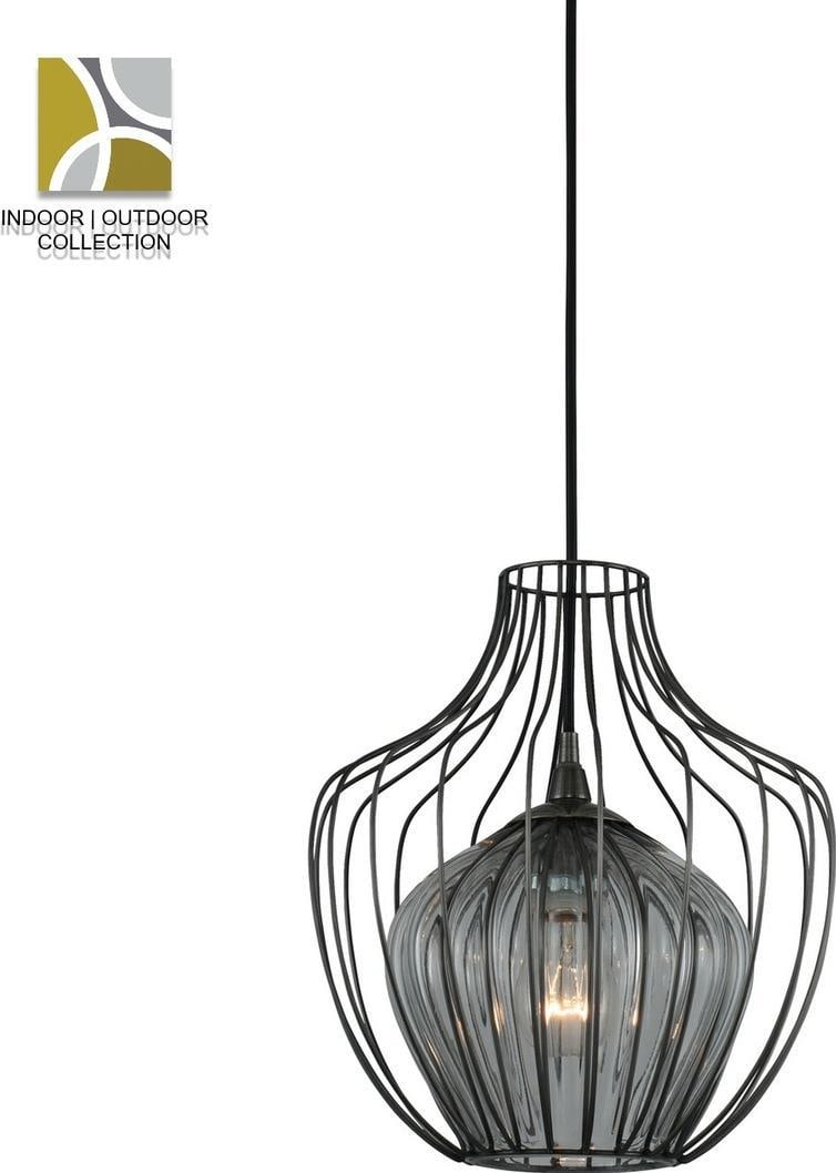 Kalco Emilia Pendant Bohemian Steel Charm Dimmable Light (1 of 1)