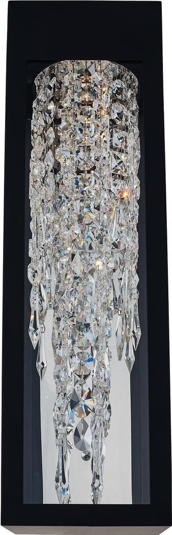 Kalco Tenuta Esterno 20 Outdoor Wall Sconce Matte Black LED Lighting (1 of 1)